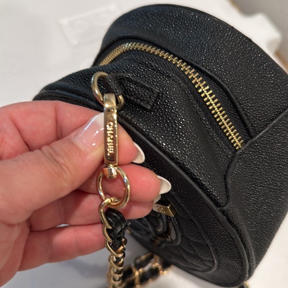 Chanel Filigree Round Clutch with Chain Quilted Caviar Mini - Picture 7 of 16